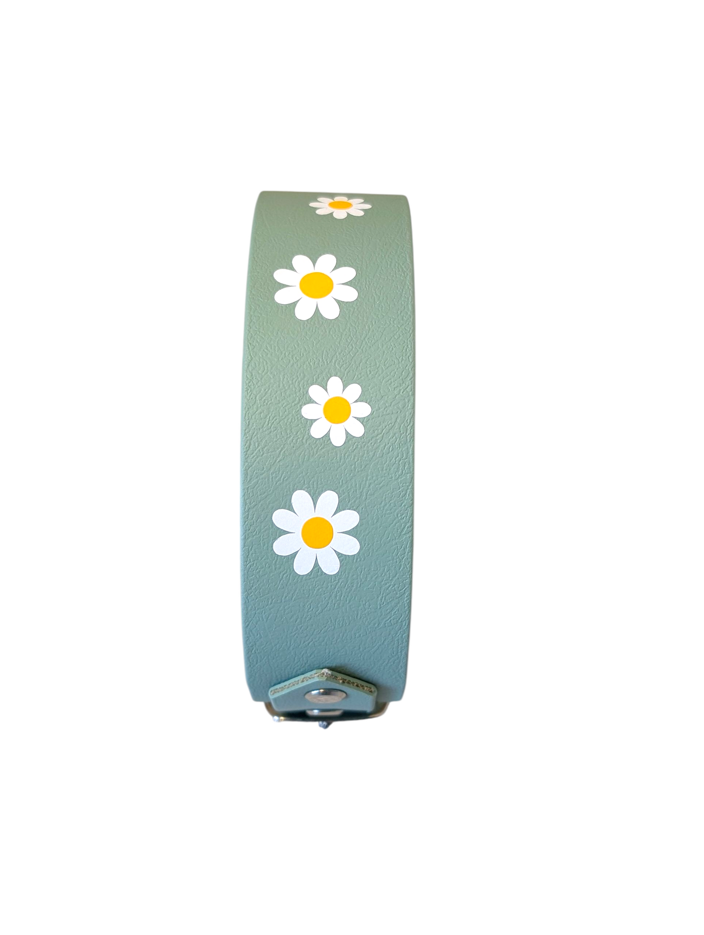 Set Halsband und/oder Leine 'Gänseblümchen', verschiedene Farben