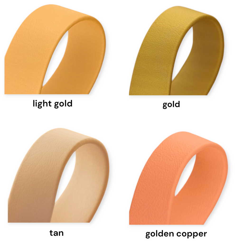 Biothane®Halsband  'Twin' Gestalte selbst, uni oder zweifarbig