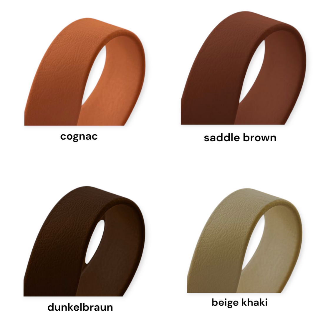 Biothane®Halsband  'Twin' Gestalte selbst, uni oder zweifarbig