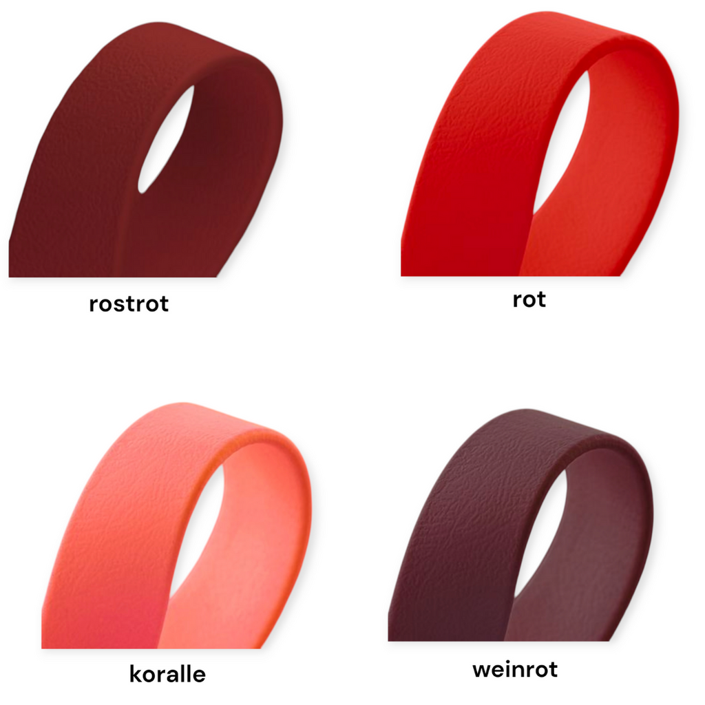 Biothane®Halsband  'Twin' Gestalte selbst, uni oder zweifarbig