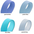 Biothane®Halsband  'Twin' Gestalte selbst, uni oder zweifarbig