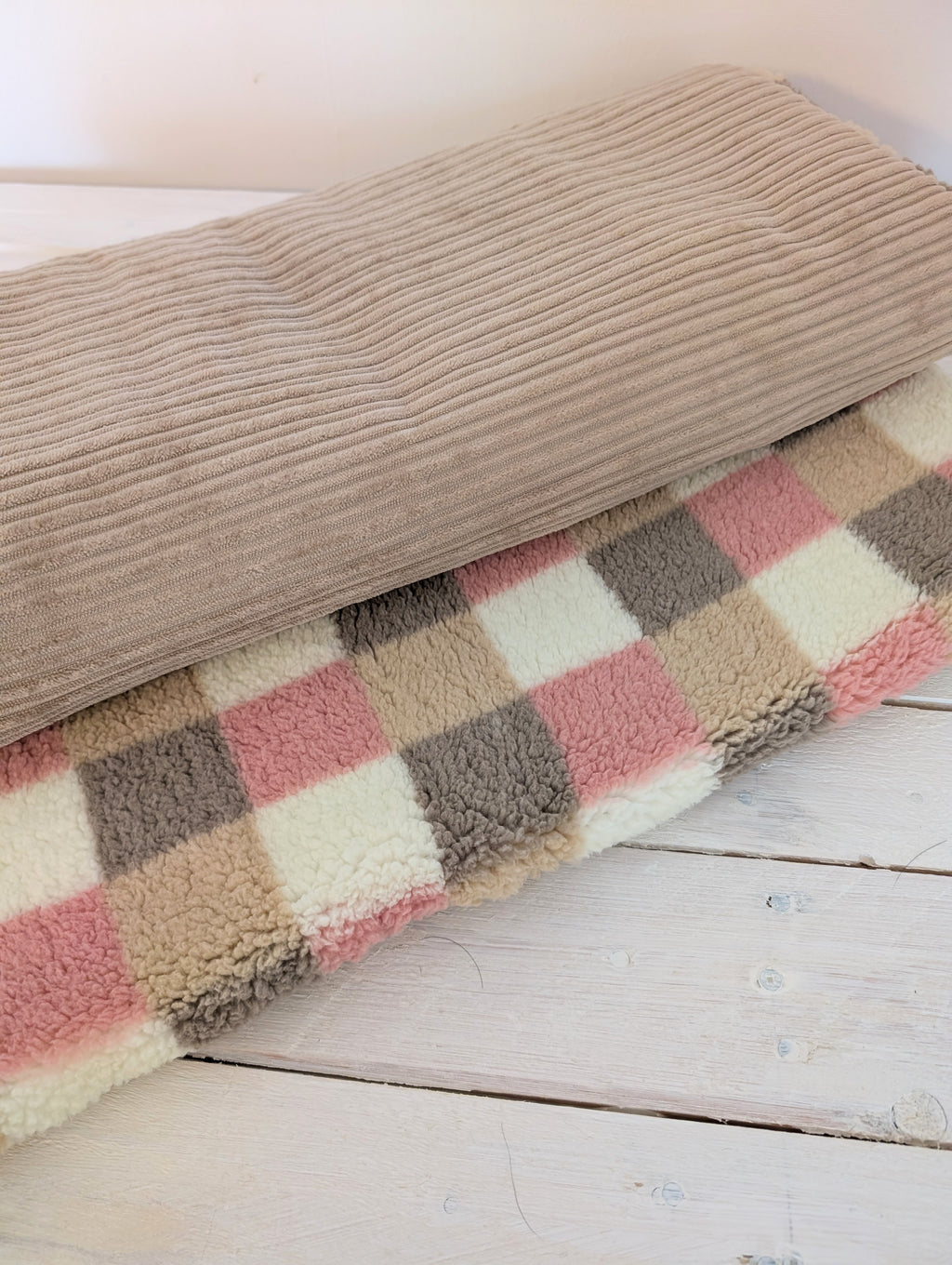 Hundedecke Cord /Teddy karo