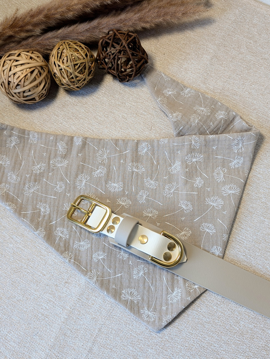 Halstuch ' Pustelino' aus Baumwollmusselin