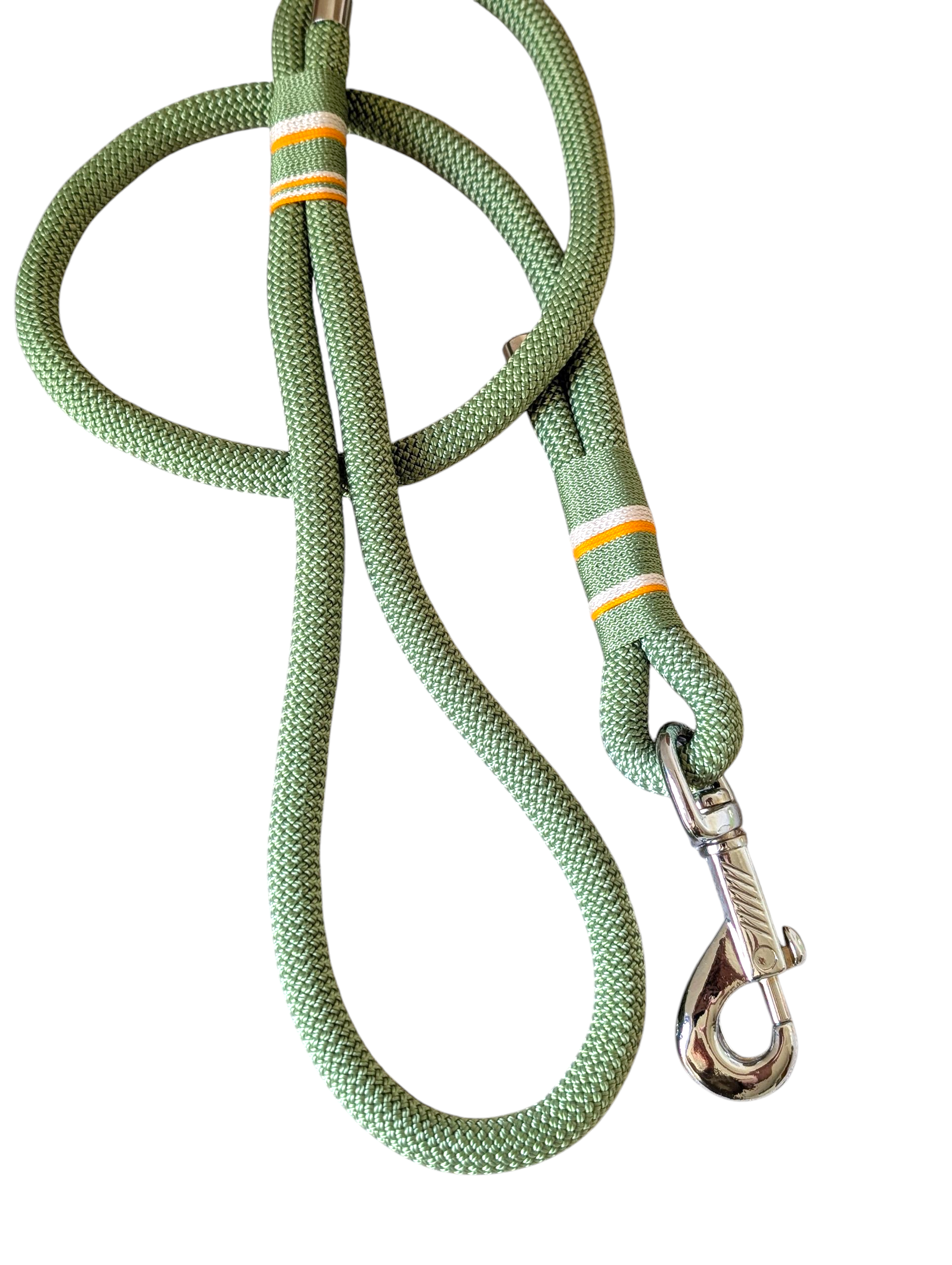 Leine aus Premiumtau 'Green Daisy'    alle Hundegrößen