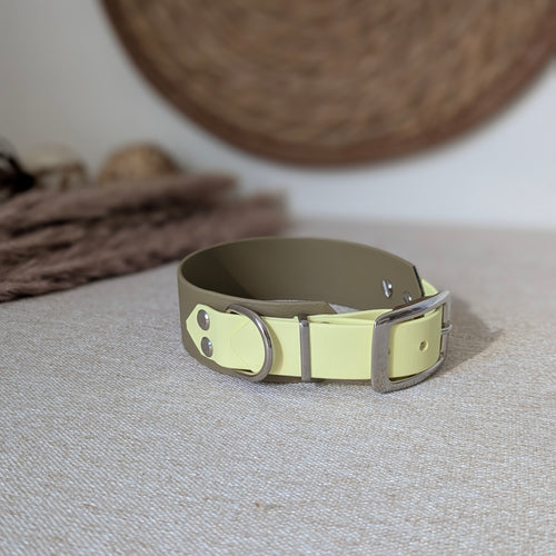 Biothane® Halsband Desert Lime