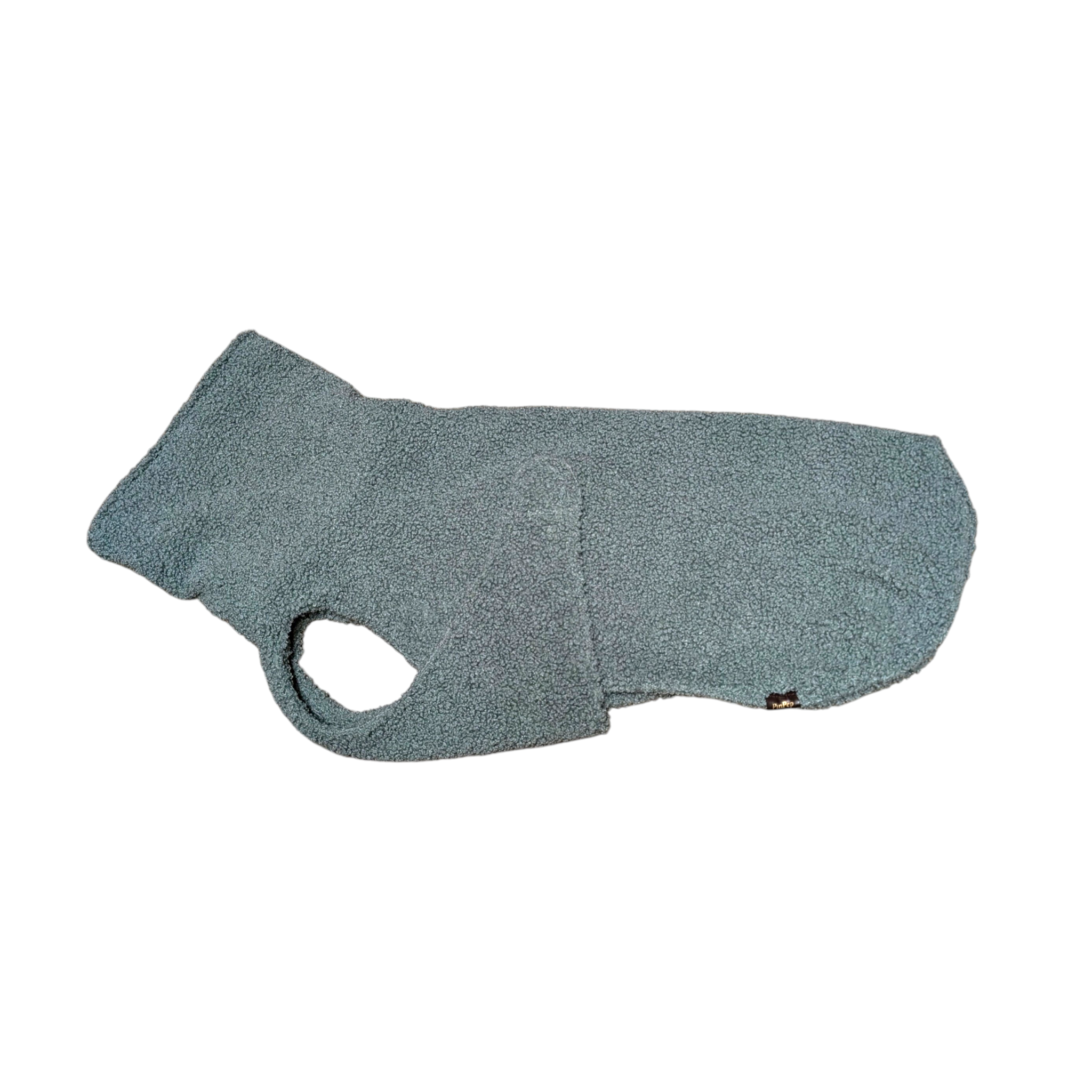 Hundemantel Bouclé salbei