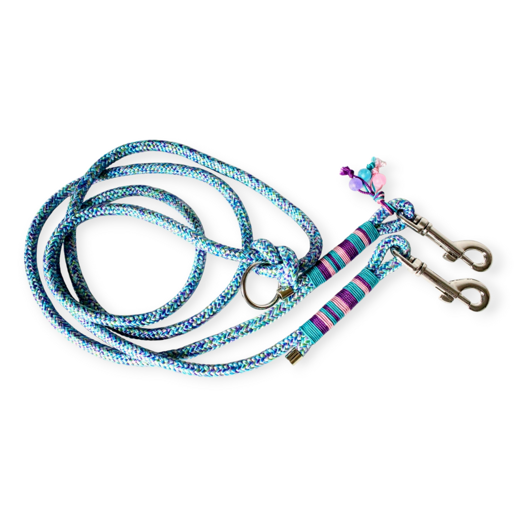 Leine aus Tau 'mermaid' für kleine Hunde
