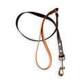 Biothane® Stadtleine 'Easy Twin' 1,20m mit Handschlaufe, 'Gestalte selbst'