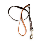 Biothane® Stadtleine 'Easy Twin' 1,20m mit Handschlaufe, 'Gestalte selbst'