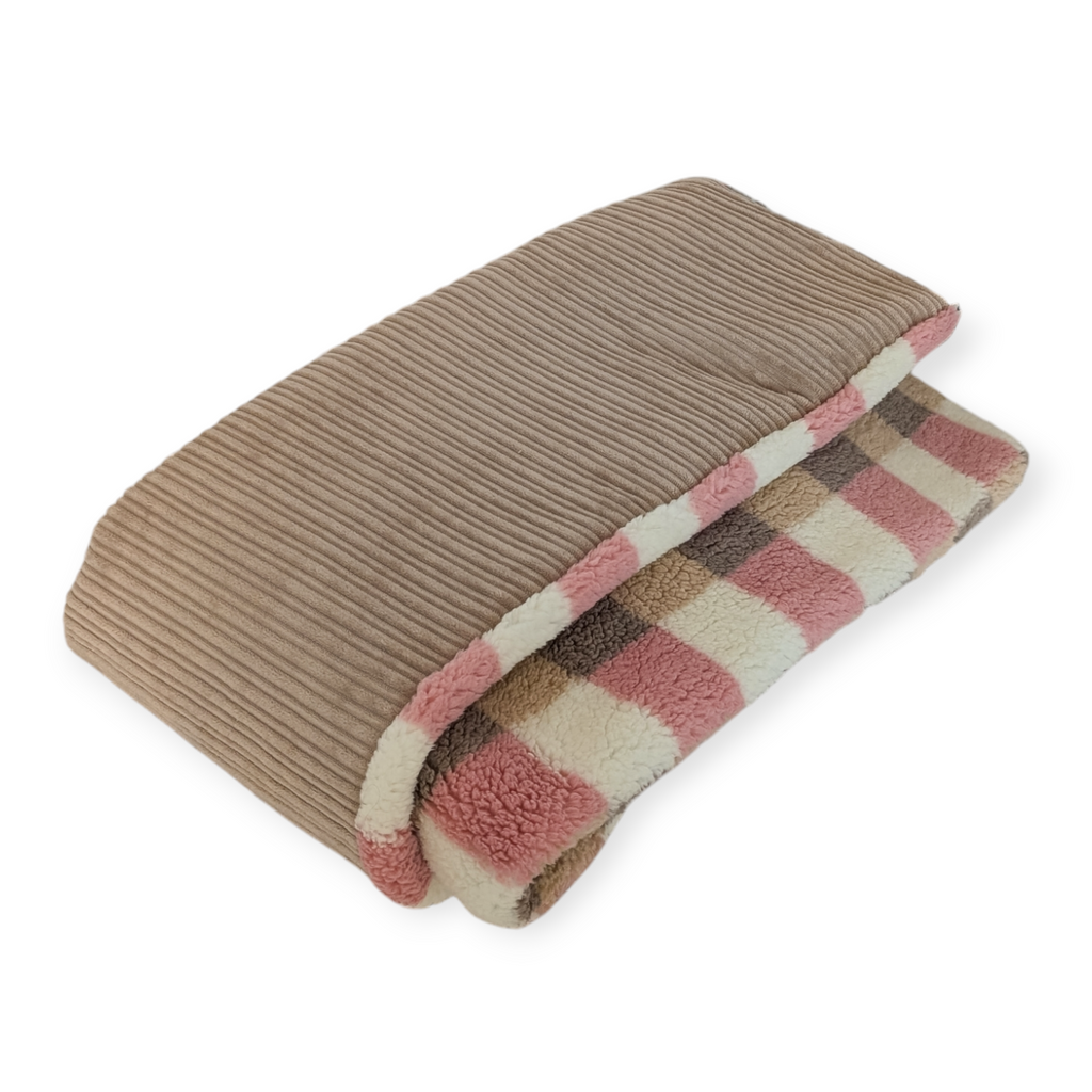 Hundedecke Cord /Teddy karo
