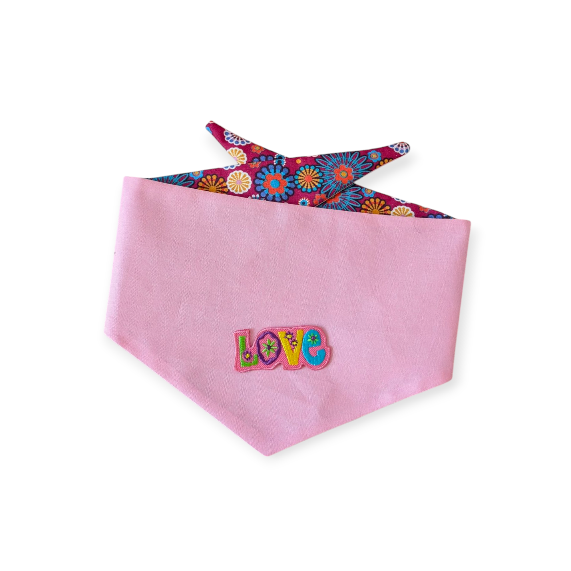 Halstuch 'lady flower' Wendehalstuch Gr.S