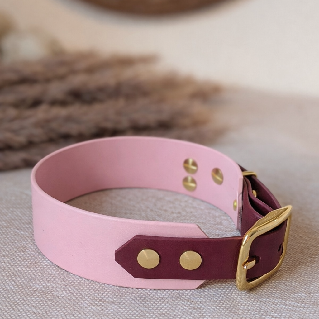 Halsband Velvet Blush