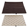 Hundedecke / Wendedecke Bouclé x Teddy Punkte limitiert