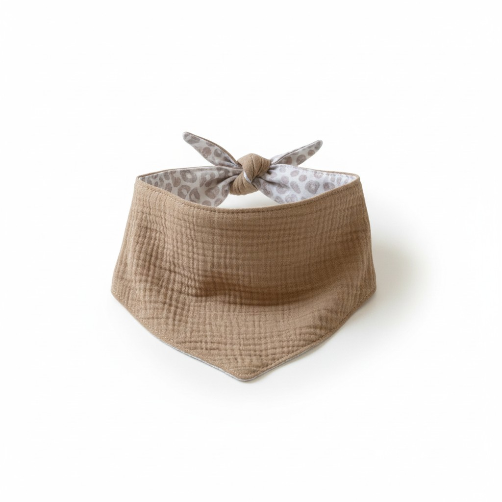 Halstuch Musselin Leo wendbar