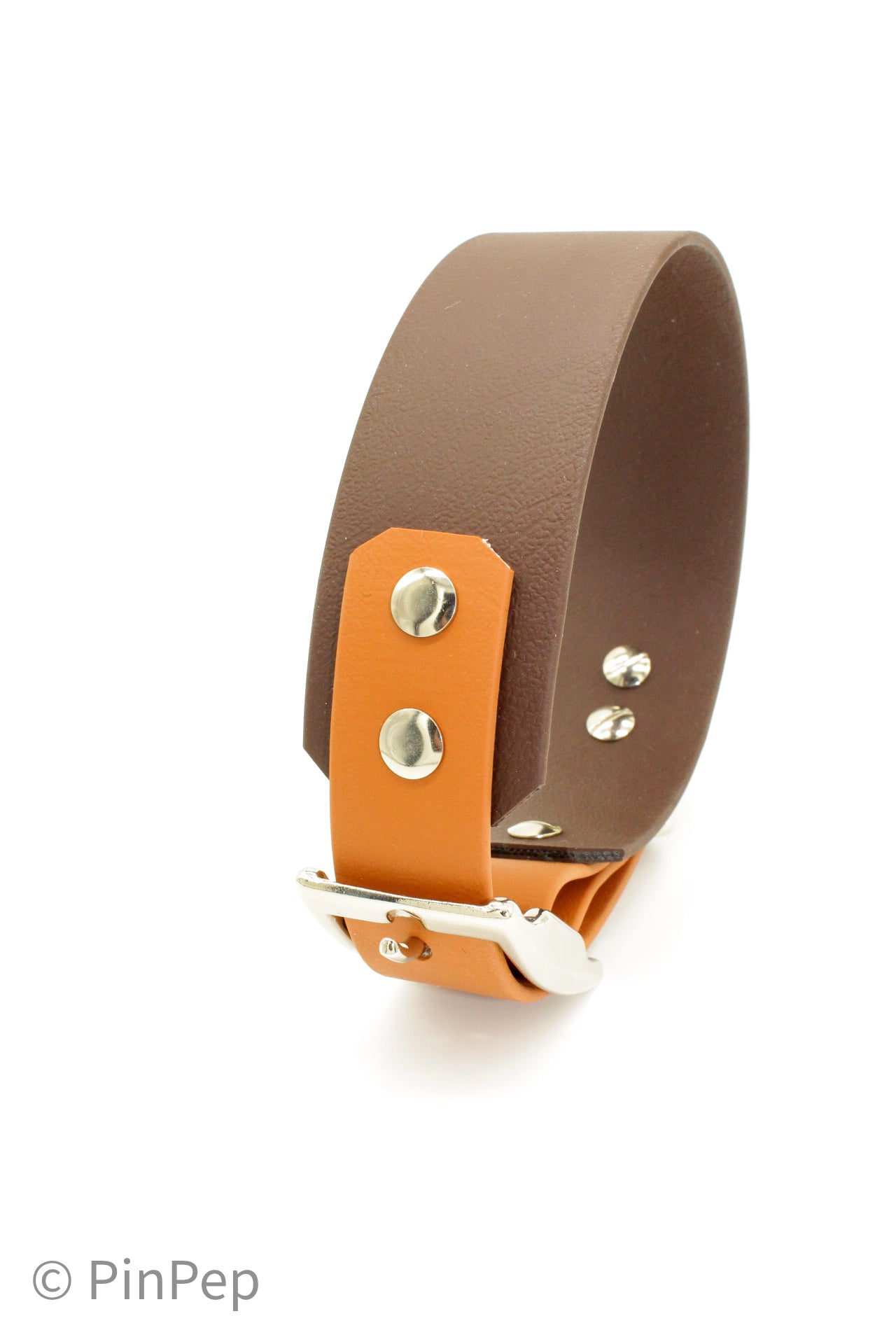 Biothane®Halsband  'Twin' Gestalte selbst, uni oder zweifarbig